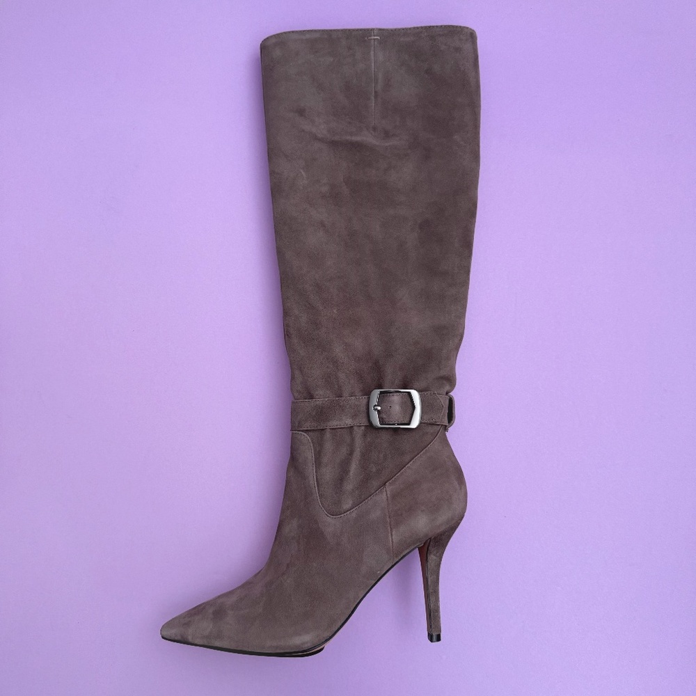 Vince Camuto "Tuchena" Sable Tall Heeled Boots Size 7.5 M